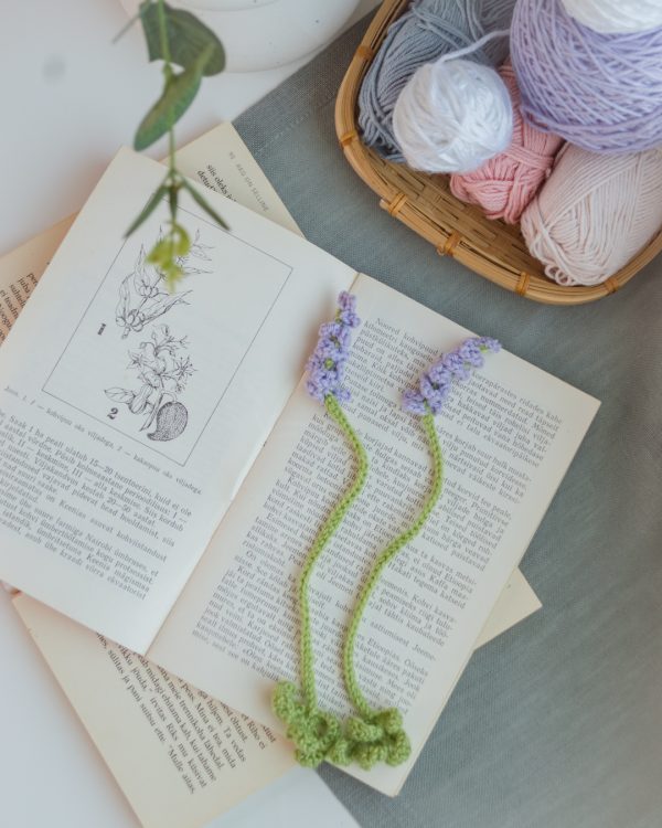 Raamatu järjehoidja lavendel 1tk