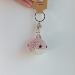 Võtmehoidja roosa vaal 3cm