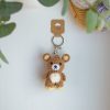 Võtmehoidja karu Rilakkuma 9cm