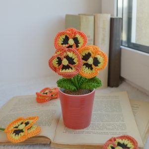 Oranžid võõrasemad punases potis