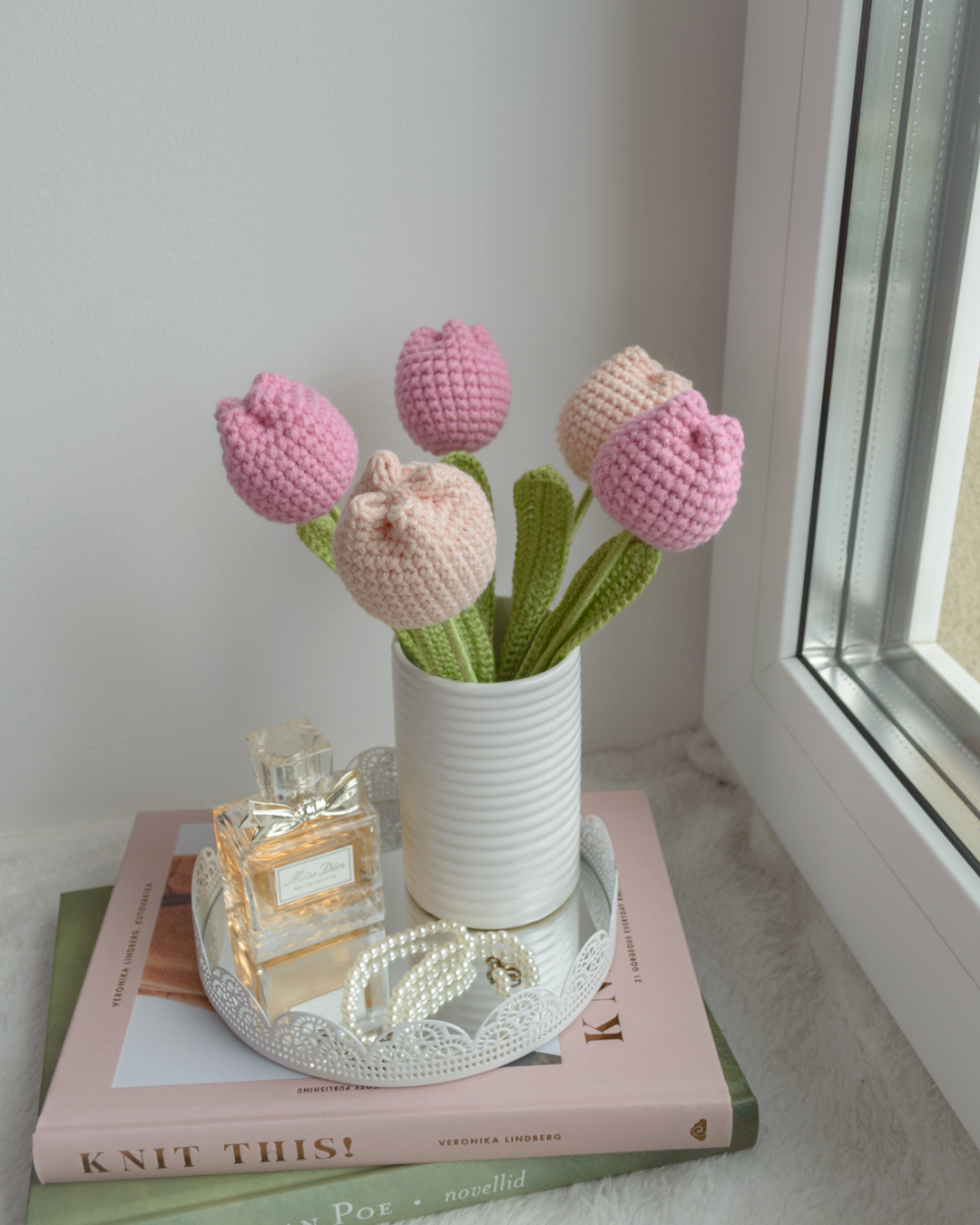 Roosades toonides tulbid 5tk - Image 2