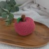 Roosakaspunakas õun mängukööki 5,5cm