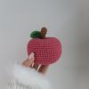 Roosakaspunakas õun mängukööki 5,5cm - Image 3