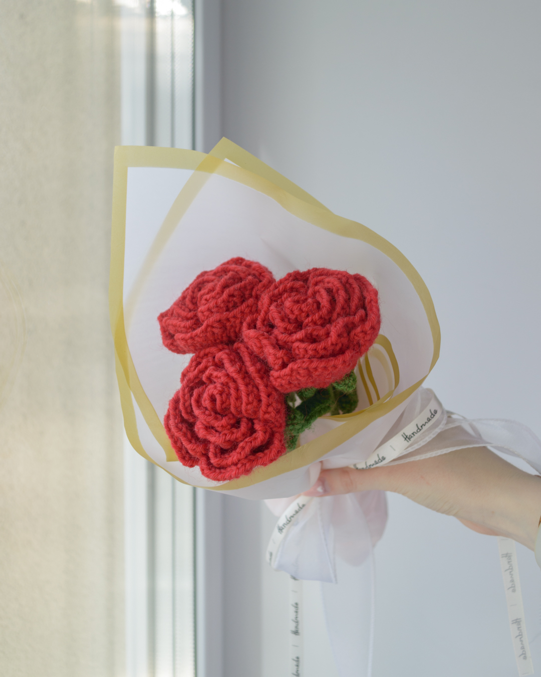 Punane roosikimp (3 roosi) - Image 4