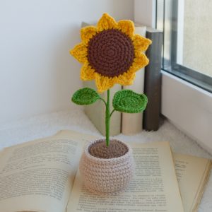 Päevalill beežis potis 23cm