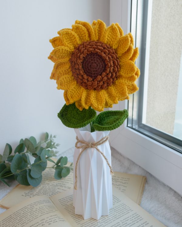 Päevalill 36cm ja eukalüpti oksad 3tk - Image 7