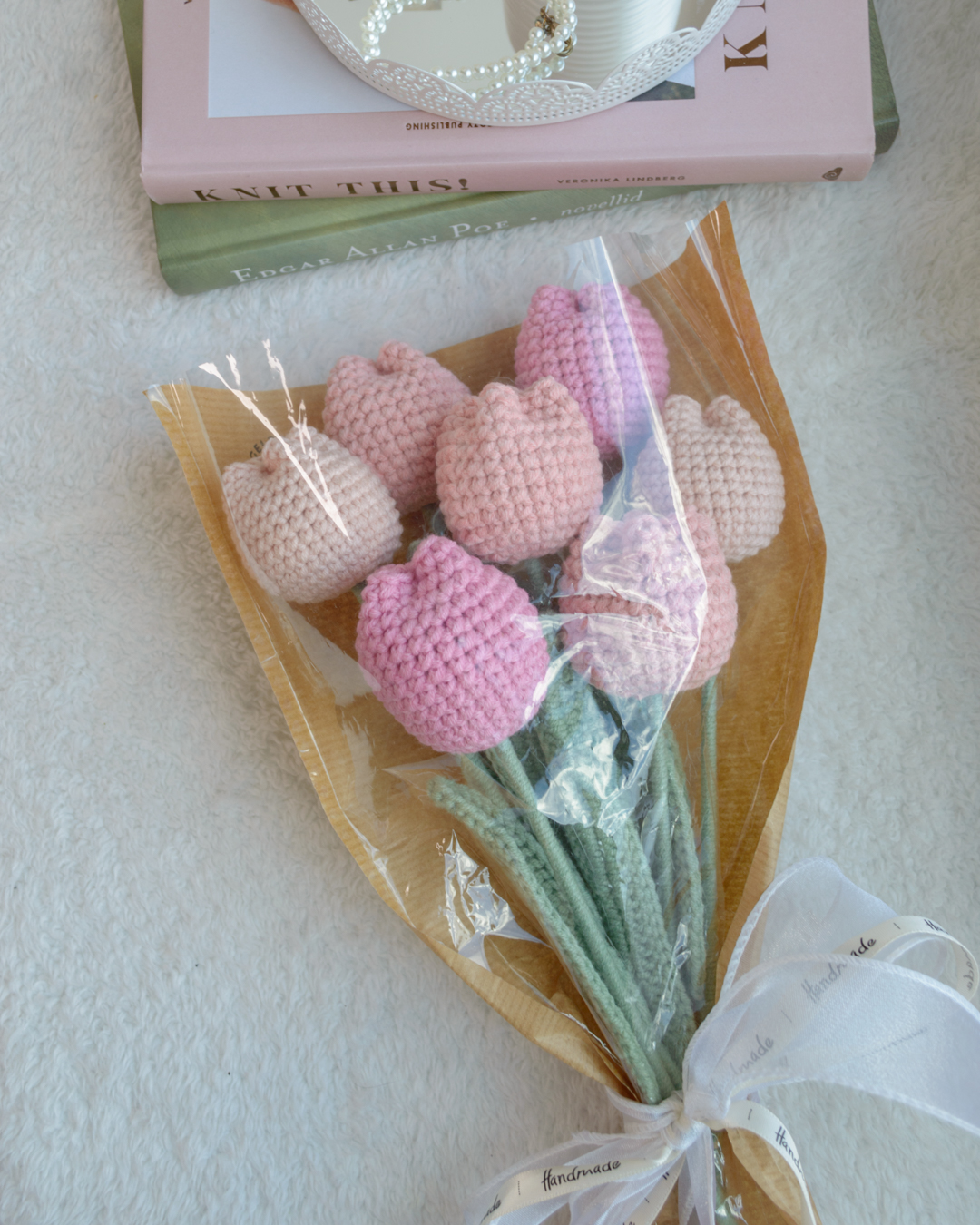 Roosades toonides tulbid 7tk - Image 2