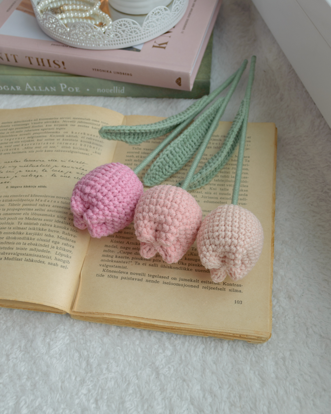 Roosades toonides tulbid 7tk - Image 4