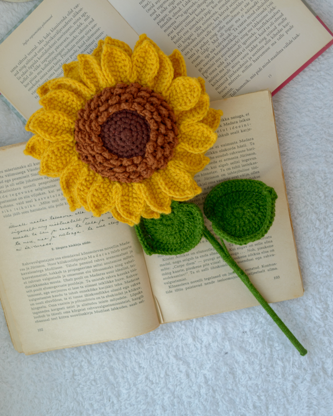 Päevalill 36cm ja eukalüpti oksad (kokku 4 oksa) - Image 3