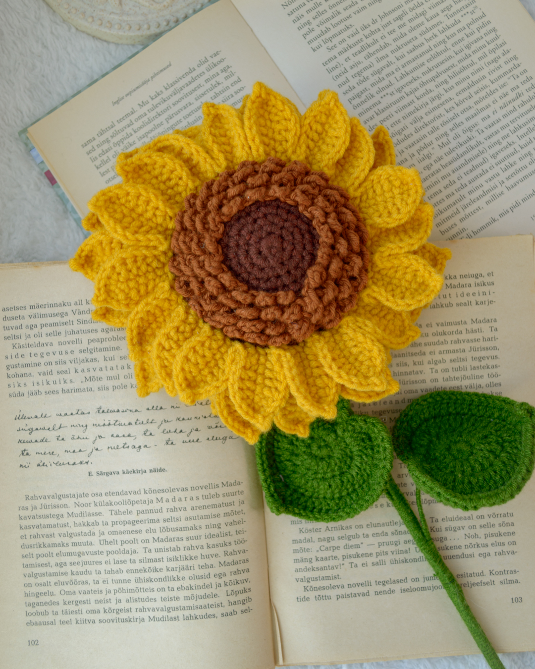 Päevalill 36cm ja eukalüpti oksad (kokku 4 oksa) - Image 4