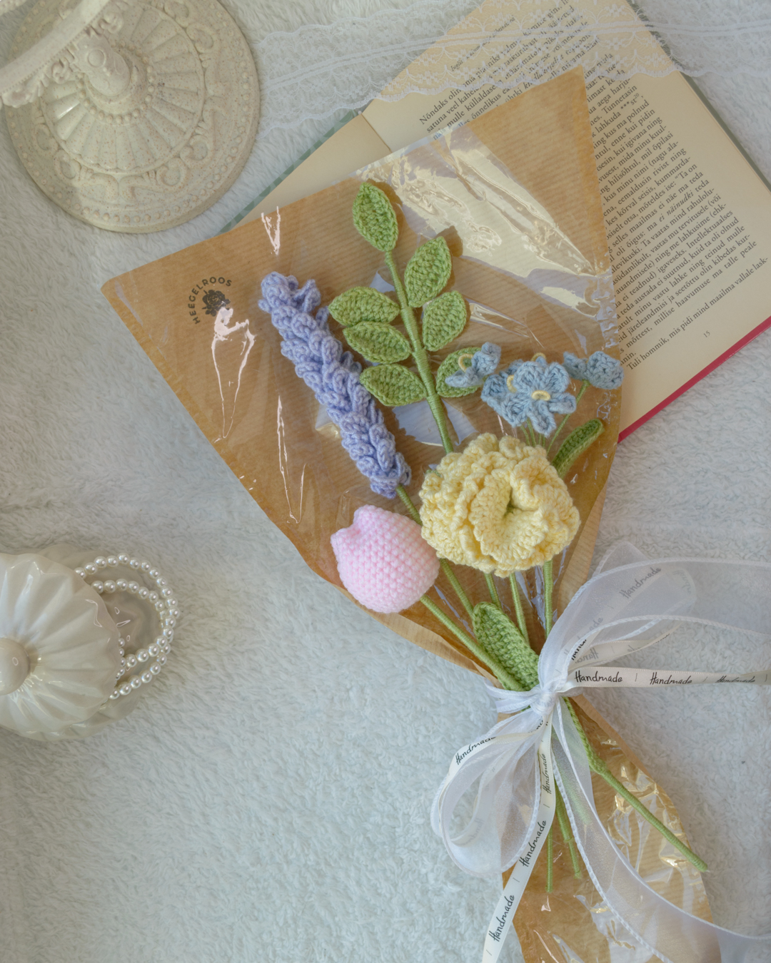 Värviline lillekimp nr 4 (5 oksa)