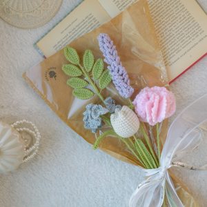 Värviline lillekimp nr 5 (5 oksa)