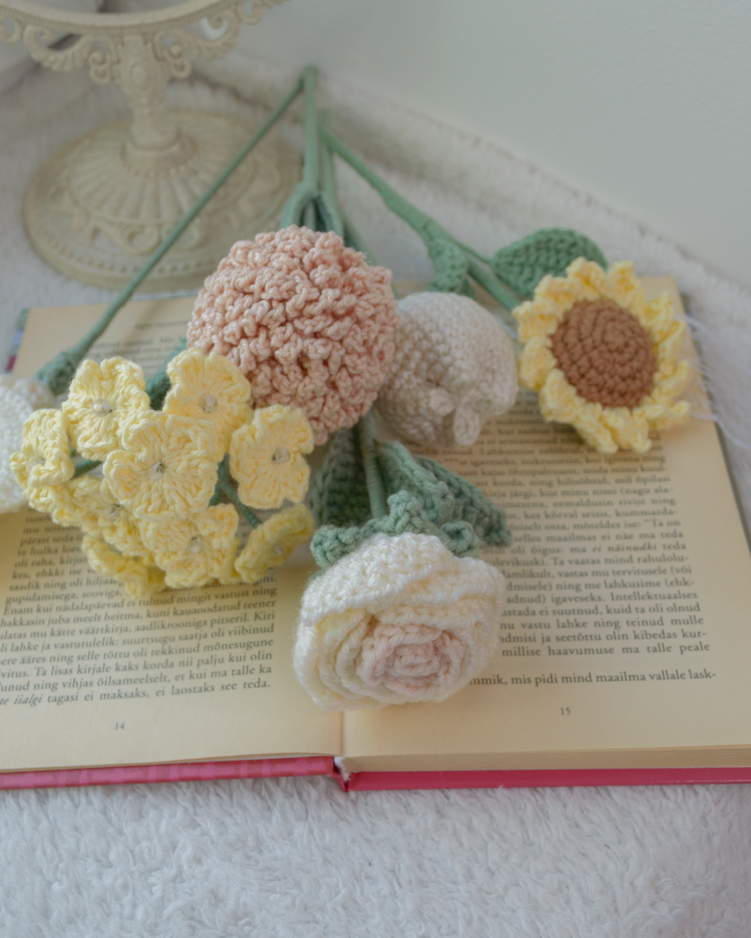 Värviline lillekimp nr 7 (6 oksa) - Image 3