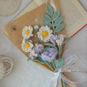 Värviline lillekimp nr 8 (5 oksa)