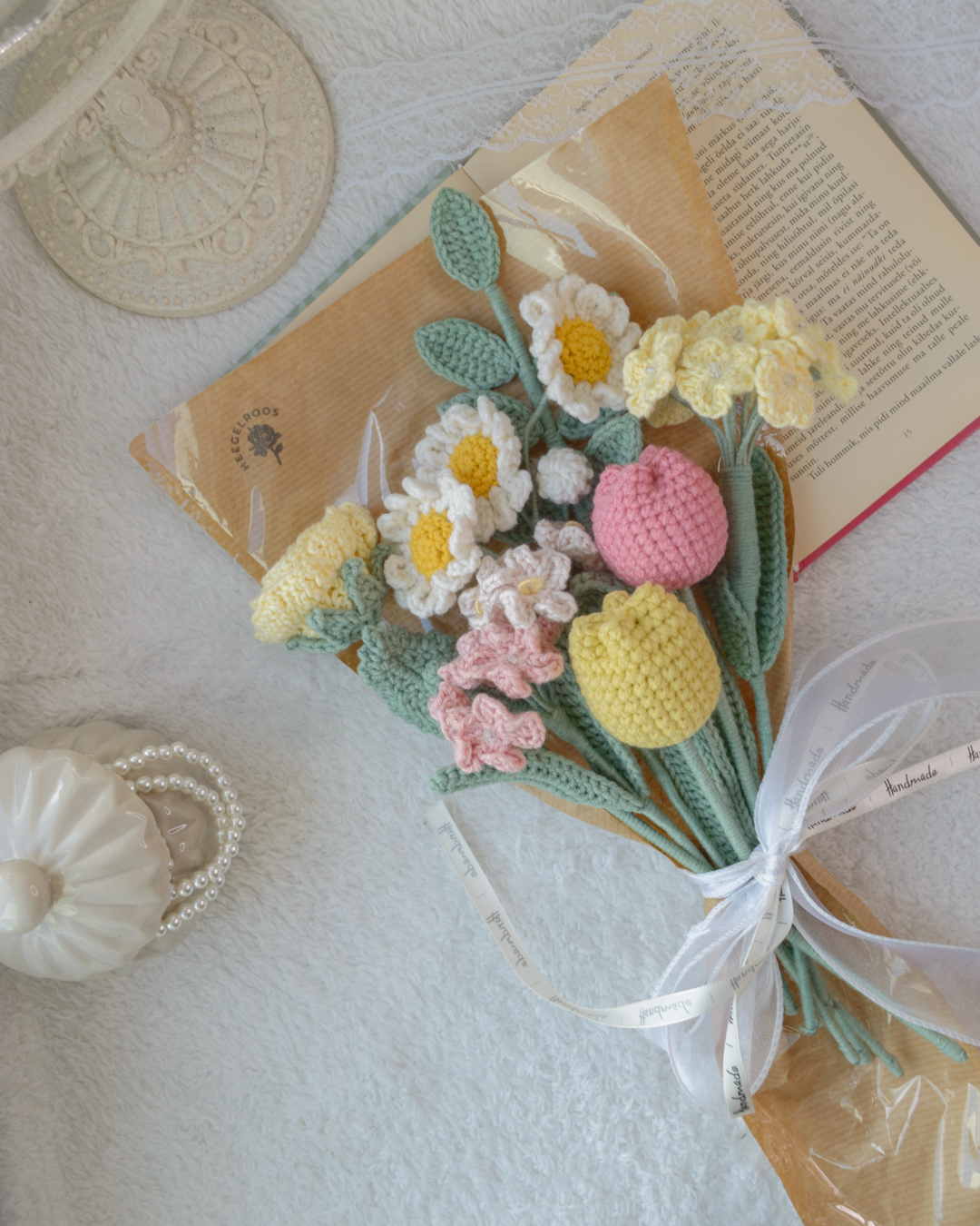 Värviline lillekimp nr 9 (8 oksa)