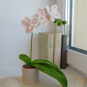 Roosakas orhidee 31cm