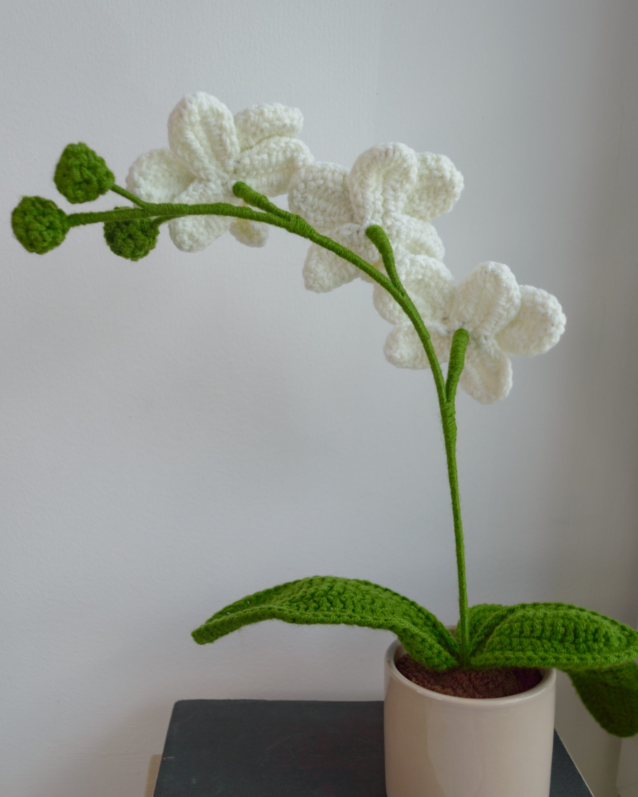 Orhidee, valge 30cm - Image 3