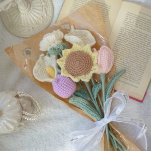 Värviline lillekimp nr 9 (6 oksa)